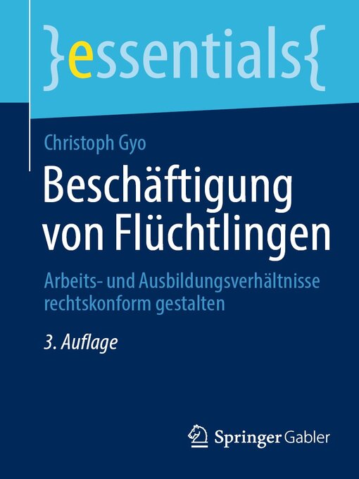 Title details for Beschäftigung von Flüchtlingen by Christoph Gyo - Available